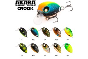 Воблер Akara Crook 35F 6 гр. (1/5 oz 1, 4 in) A111