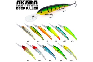 Воблер Akara Deep Killer 120F 20 гр. (5/7 oz 4, 7 in) A21
