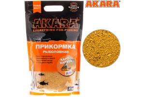 Прикормка Akara Premium Organic 1, 0 кг Карп+Карась