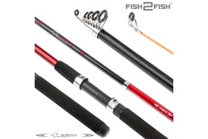 Спиннинг телескопический стеклопластик к/с Fish2Fish Rapid (10-40) 2, 4 м