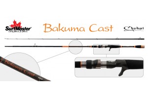 Спиннинг штекерный углепластик 2 колена S Master LC1231 Chokai Series Bakuma Cast 702HF TX-20 (14-42гр.) 2, 13 м
