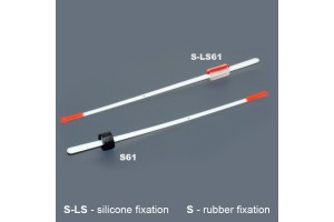 Кивок лавсановый на силиконе NOD S-LS61 (100 мм, жёсткость 0, 25)