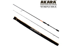 Спиннинг штекерный углепластик 2 колена Akara Teuri HS702 TX-30 (21-56) 2, 1 м