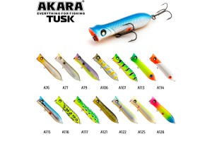 Воблер Akara Tusk 80F 15 гр. (9/17 oz 3, 1 in) A106