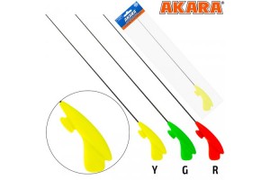 Удочка зимняя Akara RHC жёлтая (хлыст L средний Hi Carbon)