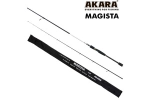 Спиннинг штекерный углепластик 2 колена Akara Magista HMF 822 TX-20 (14, 0-56, 0) 2, 48 м