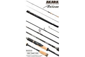 Спиннинг штекерный углепластик 2 колена Akara Axiom M (6-28) 2, 70 м