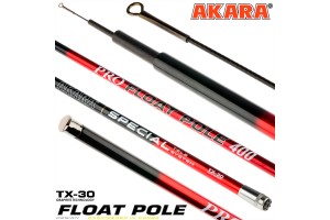 Удилище телескопическое углепластик д/с Akara Float Pole (15-35) 4, 0 м б/к