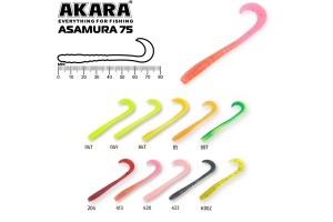 Твистер Akara Asamura 75 413 (LC3) (6 шт.)