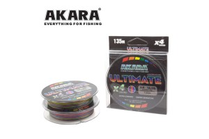 Шнур Akara Ultimate X-4 Multicolor 135 м 0, 20
