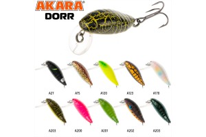 Воблер Akara Dorr 30F 2, 0 гр. (1/14 oz 1, 2 in) A27