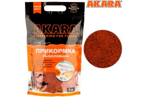 Прикормка Akara Premium Organic 1,0 кг зим. Готов. "Гаммарус"