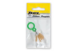 Стопор для Поплавок Akara 5х2 мм (15 стопоров) White