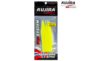 Трубка перчик Kujira G-Makk для крючков 10/0 Yellow (5 шт)