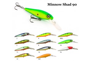 Воблер Raiden Minnow Shad 90 12 гр. 10