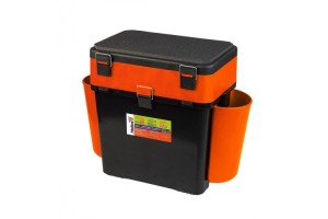 Ящик зимний Helios FishBox 19 л оранжевый