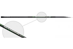 Удочка телескопическая углепластик д/с Diamond Pole IM7 (10-40) 7, 0 м б/к