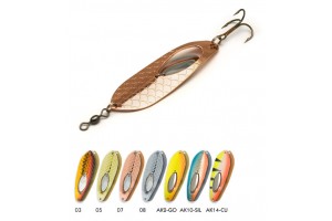 Блесна колеблющаяся Akara Action Series Taimen 80 24гр. 6/7oz. 03
