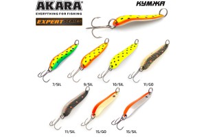 Блесна колеблющаяся Akara Expert Кумжа 55 мм 13 гр. 11/SIL