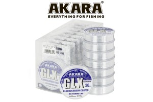 Леска Akara GLX ICE Clear 30 м 0, 22