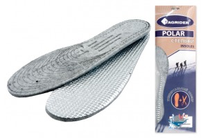 Стельки Tagrider Polar трехслойные с алюм. фольгой