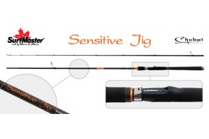 Спиннинг штекерный углепластик 2 колена S Master LC1245 Chokai Series Sensitive Jig 722MHF TX-20 (7-21) 2, 18 м