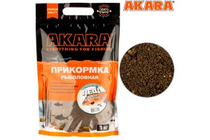 Прикормка Akara Premium Organic 1,0 кг зим. Готов. "Лещ"