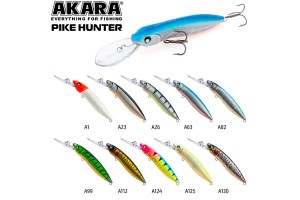 Воблер Akara Pike Hunter 120F 27 гр. (1 oz 4, 7 in) A82