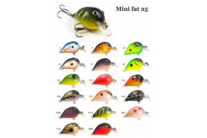 Воблер Raiden Mini Fat 25 2, 9 гр. 10