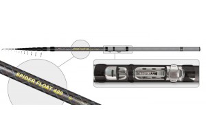 Удочка телескопическая углепластик д/с S Master 1501 Spider Float 4, 0 м