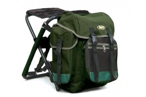 Рюкзак Akara Outlander Green с меховым стулом 40 л