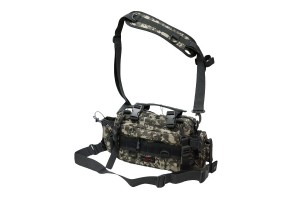Сумка поясная Fish2Fish Riverbag серая цифра 30x20x20 см