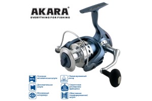 Катушка безынерционная Akara Sea Rider SRF5000 4+1bb зап. шпуля