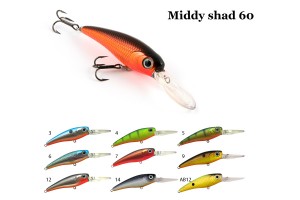 Воблер Raiden Middy Shad 70 8 гр. 5
