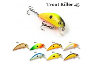 Воблер Raiden Trout Killer 45 4, 2 гр. AB8