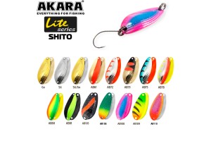 Блесна колеблющаяся Akara Lite Series Shito 28 3, 2 гр. AB61