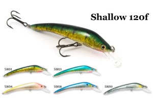 Воблер Raiden Shallow 120 F 20 гр. SW04