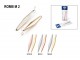 Блесна зимняя Spider Romb М 22, 5 гр. 90 мм Ni/Go двойник