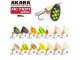 Блесна вращающаяся Akara Action Series Bell 4 10 гр. 1/3 oz. A20