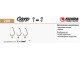 Крючки Kujira Carp 280 OL № 4 (5 шт.) зеленый