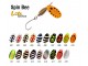 Блесна вращающаяся Akara Lite Series Spin Bee 2 5, 5 гр. 1/7 oz. A01