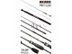 Спиннинг штекерный углепластик 2 колена Akara SL1003 Micro Jig 762UL-T TX-30 (0, 6-8) 2, 3 м