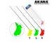 Удочка зимняя Akara Lucky Punch HLC-Y (4-21гр.) Green