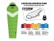 Спальник Comfortika Storm R 220x75x45 см с подголовником 0С/-20С