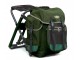Рюкзак Akara Outlander Green с меховым стулом 40 л
